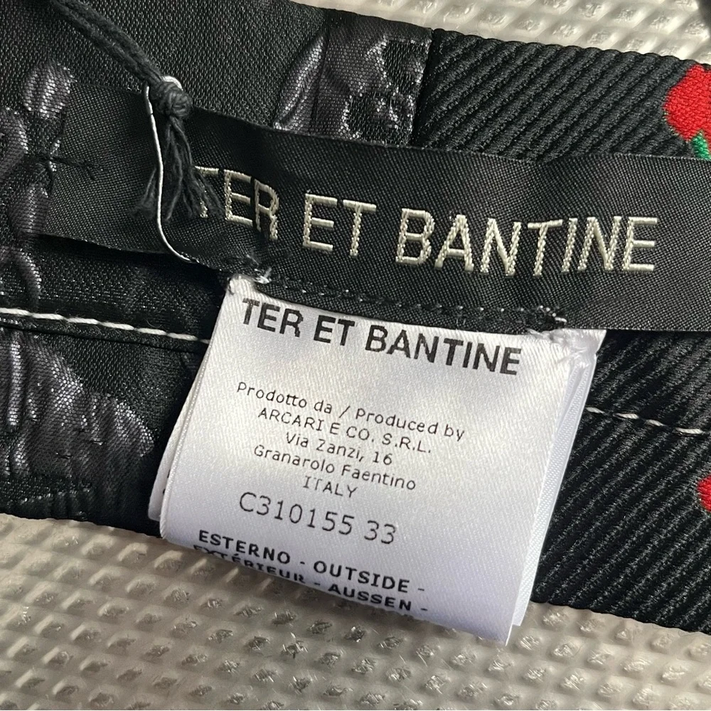 Ter Et Banting jacquard wrap belt